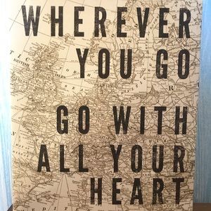 Home Decor Quote Sign